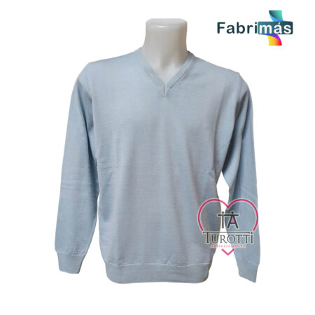 Maglia scollo V uomo Fabrimas 225  manica lunga  misto lana - immagine 12