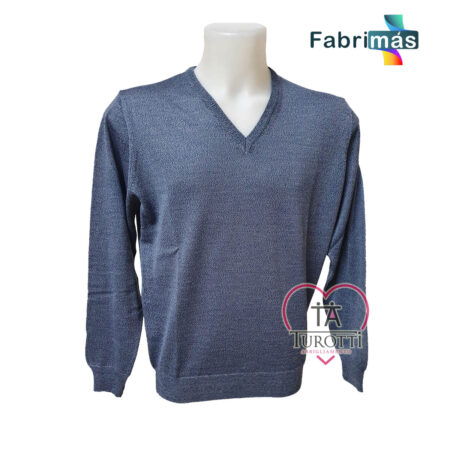 Maglia scollo V uomo Fabrimas 225  manica lunga  misto lana - immagine 14