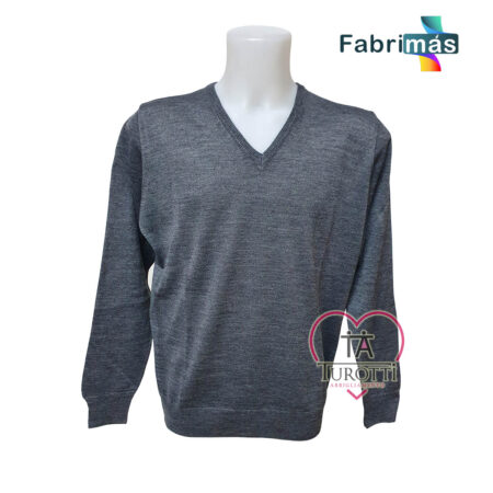 Maglia scollo V uomo Fabrimas 225  manica lunga  misto lana - immagine 15
