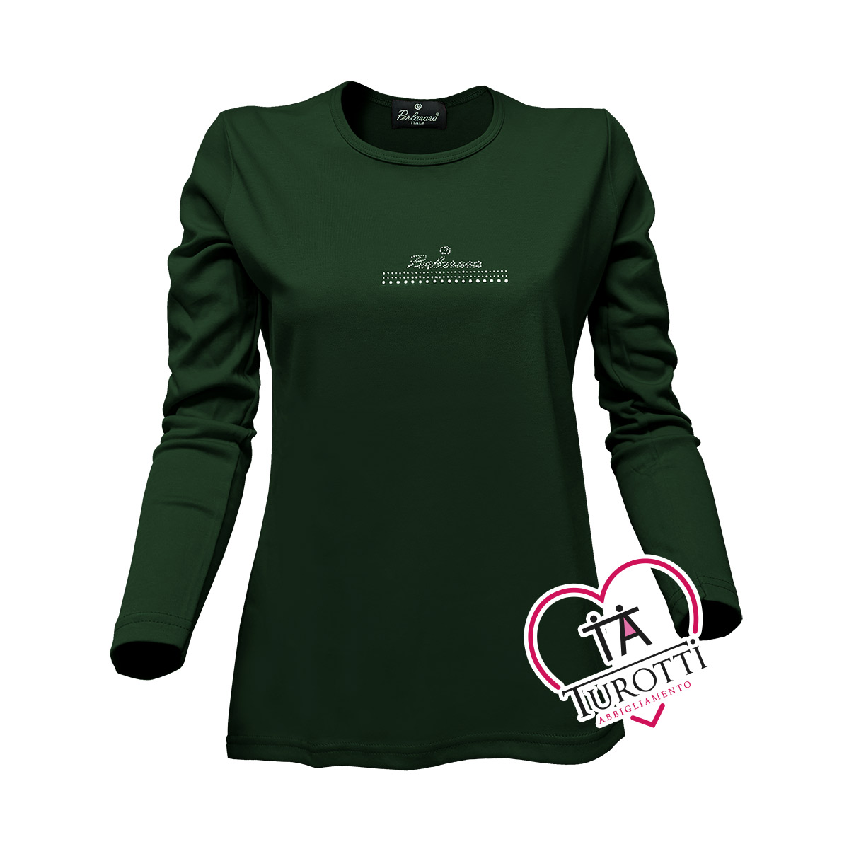Maglia Donna VERDONE Girocollo Perlarara 68 24