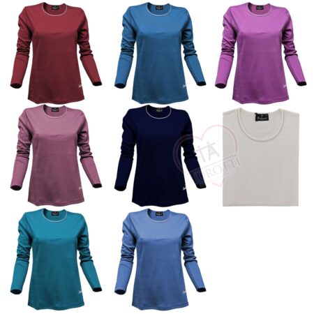 maglia maniche lunghe da donna