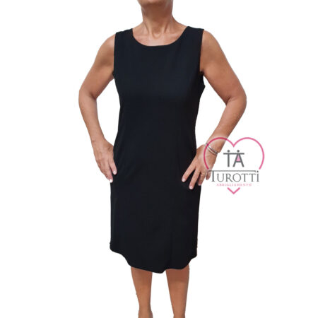 Abito Tubino Spalla Larga Donna Bella Luxury art 9389 - immagine 4