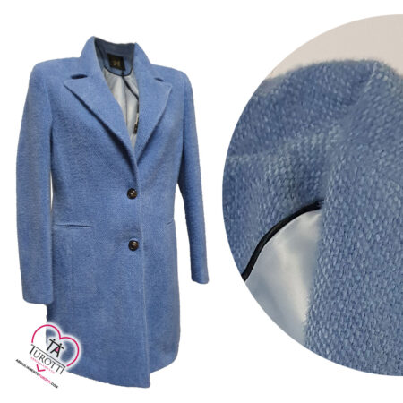 Cappotto Donna collo giacca donna Griffai art DGF3319 Baronetto - immagine 2