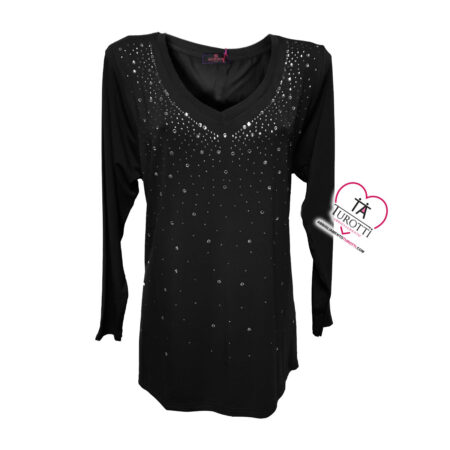 Maglia Strass Sophia Curvy Over 236122 - immagine 2