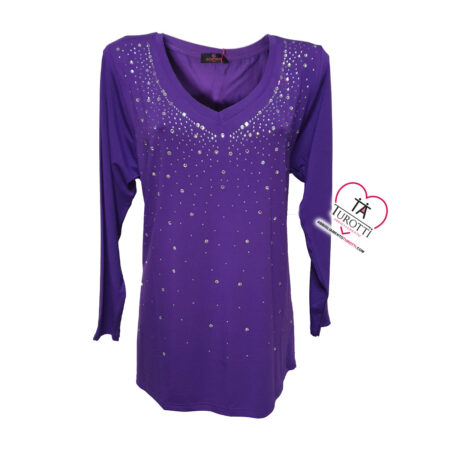 Maglia Strass Sophia Curvy Over 236122 - immagine 3