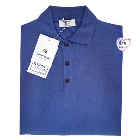 Maglione a polo Uomo Sporting Mare art 120 909 misto lana - immagine 4