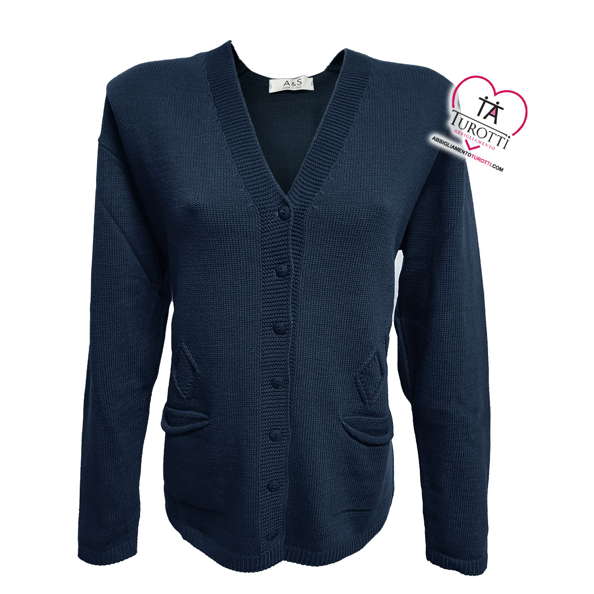 Cardigan Lungo Con Bottoni In Maglia Extra Lunga E Solida | SHEIN ALIA