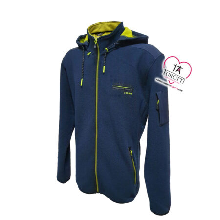 Be Board Felpa Tecnica Uomo art 34F9362 con cappuccio - immagine 2