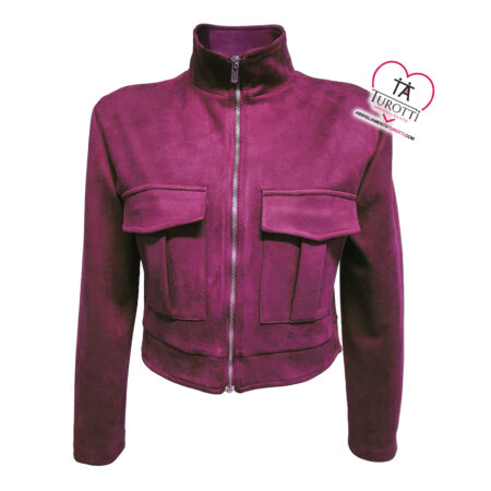 Giubbino donna  zip tasche 104T68 BUCLE - immagine 5