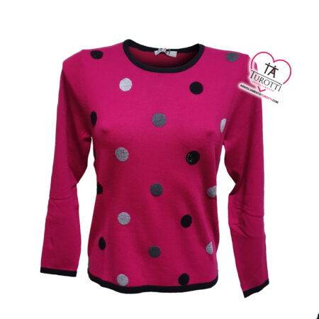 Maglia Girocollo manica lunga ORI 3648  misto lana e misto viscosa - immagine 4