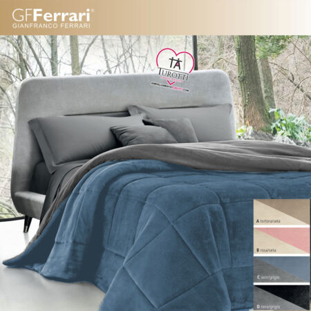 Trapunta matrimoniale in eco pelliccia FLUFFY GF FERRARI - immagine 2