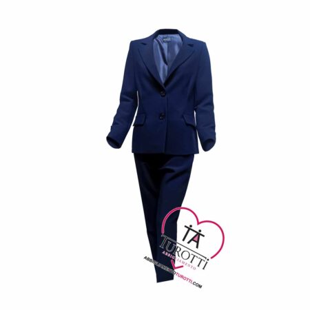 Tailleur giacca pantalone blu