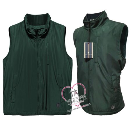 Gilet taglie forti verde