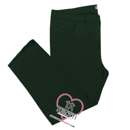 Pantalone verde taglie forti