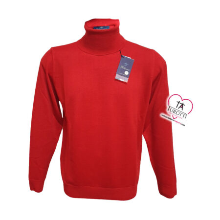 Maglia Dolcevita Ciclista Uomo Fabrimas 228 50% lana misto lana - immagine 2
