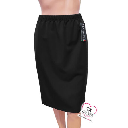 Gonna modello Tubino Look Ravel 31557 misto viscosa - immagine 3