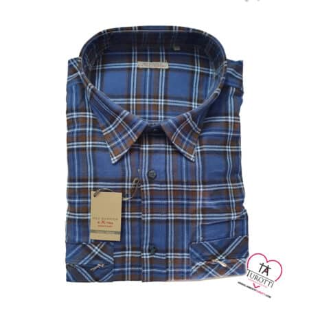 Camicia Flanella Conf Moena 41 quadrettoni Sea Barrier - immagine 2