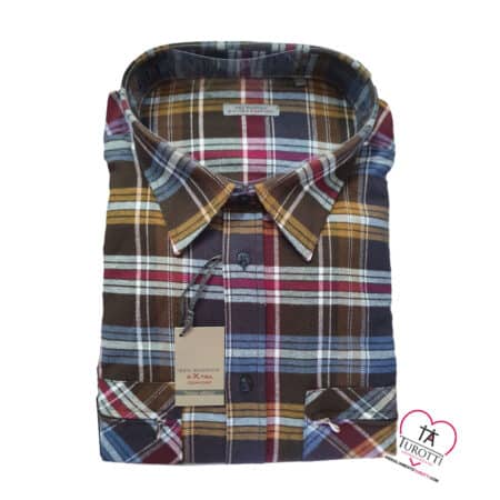 Camicia Flanella Conf Moena 41 quadrettoni Sea Barrier - immagine 3