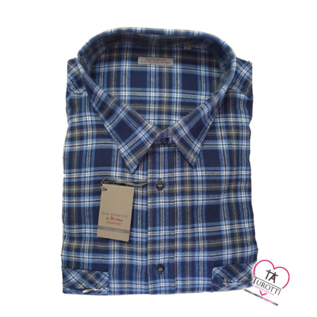 Camicia in Flanella Conformata Sea Barrier conf Moena quadrettoni - immagine 2