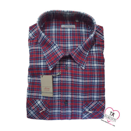 Camicia Flanella Conf Moena 41 quadrettoni Sea Barrier - immagine 5