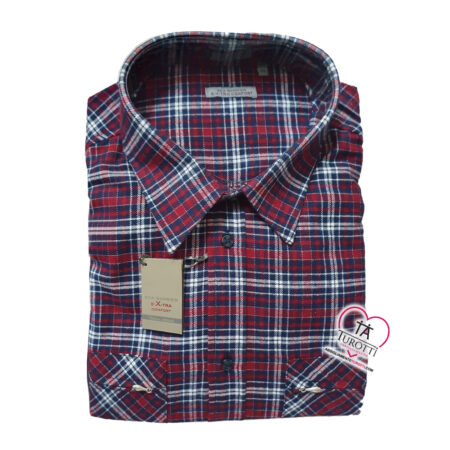 Camicia in Flanella Conformata Sea Barrier conf Moena quadrettoni - immagine 3