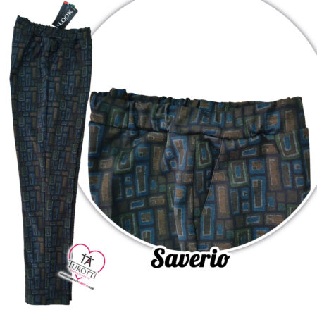 Pantalone tasche donna Look Saverio 51708 varie fantasie - immagine 5