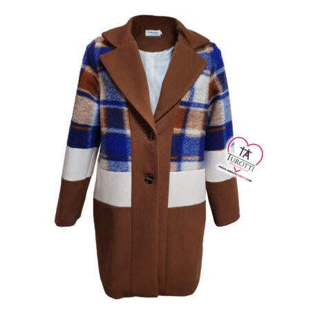 Cappotto a scialle Donna Gabriella Salvalaglio modello 46trovata art 1012 3 Sole misto lana - immagine 2