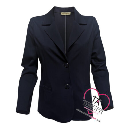 Giacca blu elegante da donna