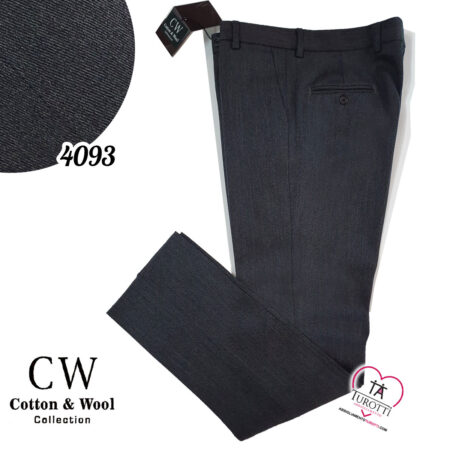 Pantalone  classico uomo cover Cotton & Wool  art 4093 modello D4 SP - immagine 2