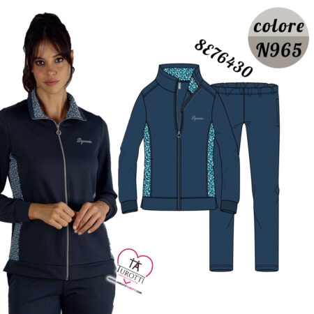 Tuta Donna Dynamic Campagnolo Art.  8E76430 colore N965 avio cobalto - immagine 2