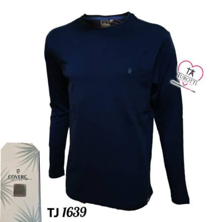 Coveri Moving T-Shirt Uomo manica lunga art TJ 1639 - immagine 4