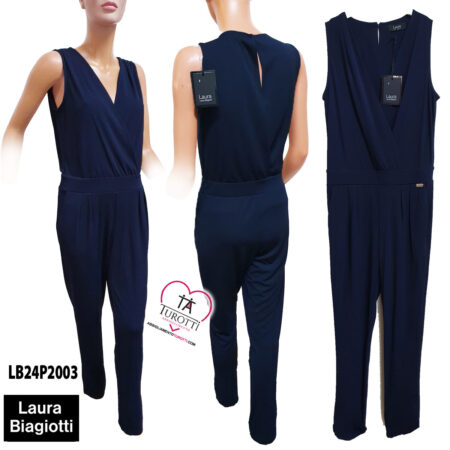 Tuta da sera Laura Biagiotti Donna art LB24P2003 - immagine 3