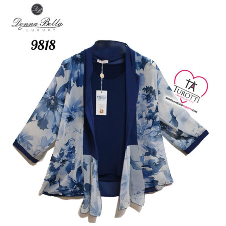 Twinset Donna Bella Luxury art 9818 canotta e coprispalle - immagine 2
