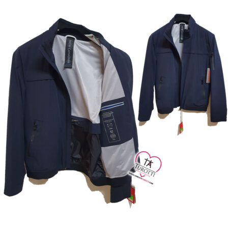 Giubbino da Uomo Cabano leggero art 6117 modello 31445 blu navy - immagine 2