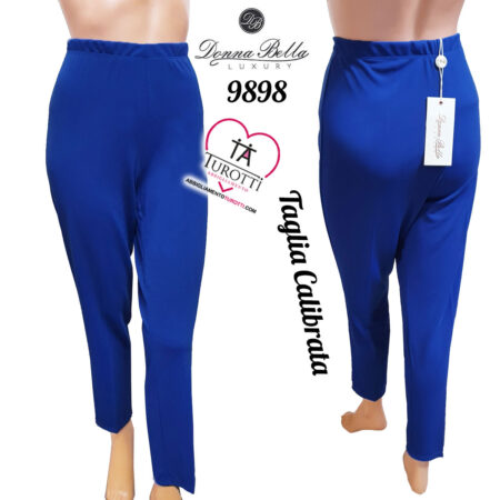 Pantalone elasticizzato donna calibrato Donna Bella art 9898 taglia calibrata - immagine 3