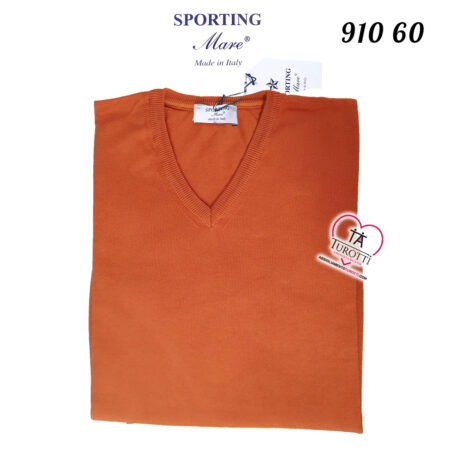 Maglia Scollo a V uomo  Sporting Mare manica lunga  910 60 colori assortiti - immagine 3