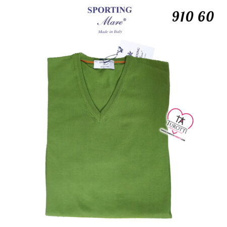 Maglia Scollo a V uomo  Sporting Mare manica lunga  910 60 colori assortiti - immagine 7
