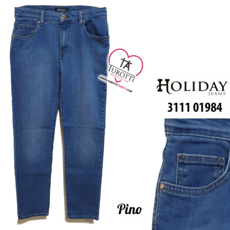 Jeans HOLIDAY Uomo Pino  Estivi  articolo 3111 modello 01984 - immagine 4