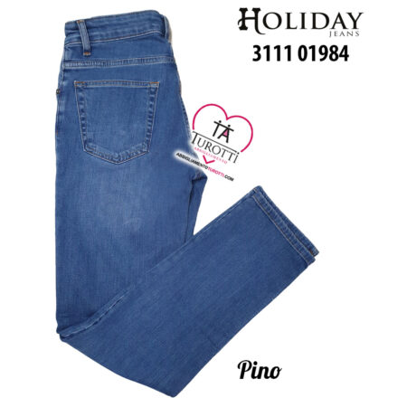 Jeans HOLIDAY Uomo Pino  Estivi  articolo 3111 modello 01984 - immagine 2