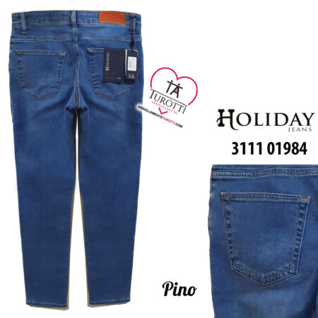 Jeans HOLIDAY Uomo Pino  Estivi  articolo 3111 modello 01984 - immagine 5