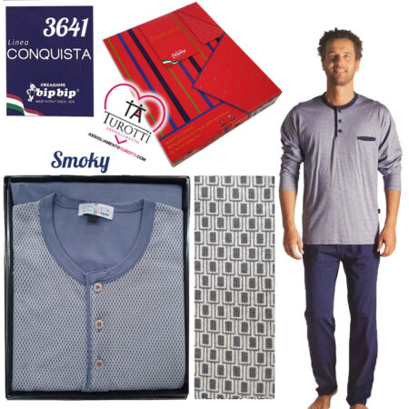 Pigiama Uomo Bip Bip  Estivo 3641 Serafino - immagine 7