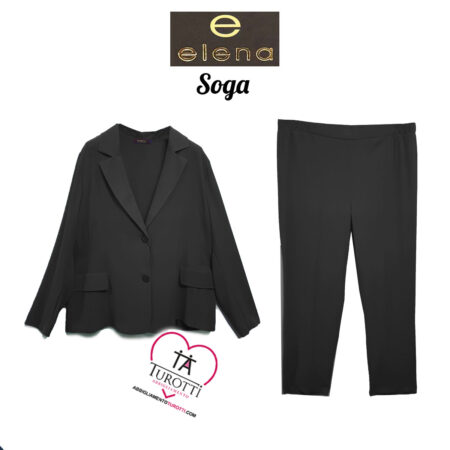 Tailleur Giacca Pantalone Elena Donna art Soga taglia calibrata - immagine 5