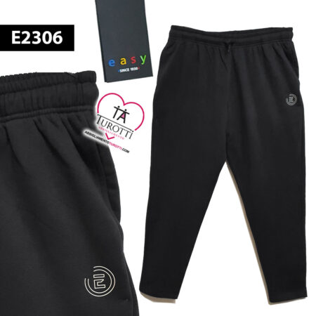 Pantalone Tuta Uomo Easy By MAXFORT in felpa E2306 Blu taglia conformata - immagine 2