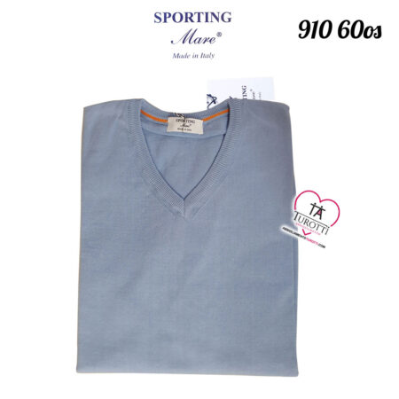 Maglia Scollo a V uomo  Sporting Mare manica lunga  910 60OS colori assortiti  TAGLIA OVER - immagine 3
