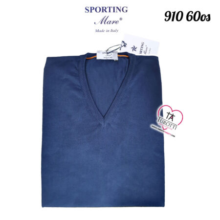 Maglia Scollo a V uomo  Sporting Mare manica lunga  910 60OS colori assortiti  TAGLIA OVER - immagine 4