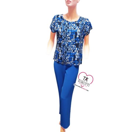 Tailleur 3 pezzi Elena Giacca pantalone maglia mezza manica  articolo Affare - immagine 3