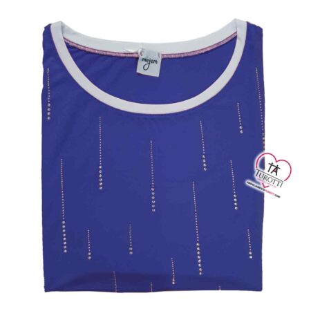 Maglia Donna Mejem mezza manica D 34 colori assortiti  brillantini - immagine 3