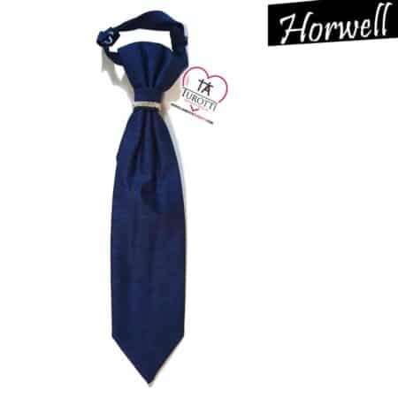 Abito uomo Horwell Raul  60011 giacca pantalone gilet plastron taglia calibrata - immagine 6