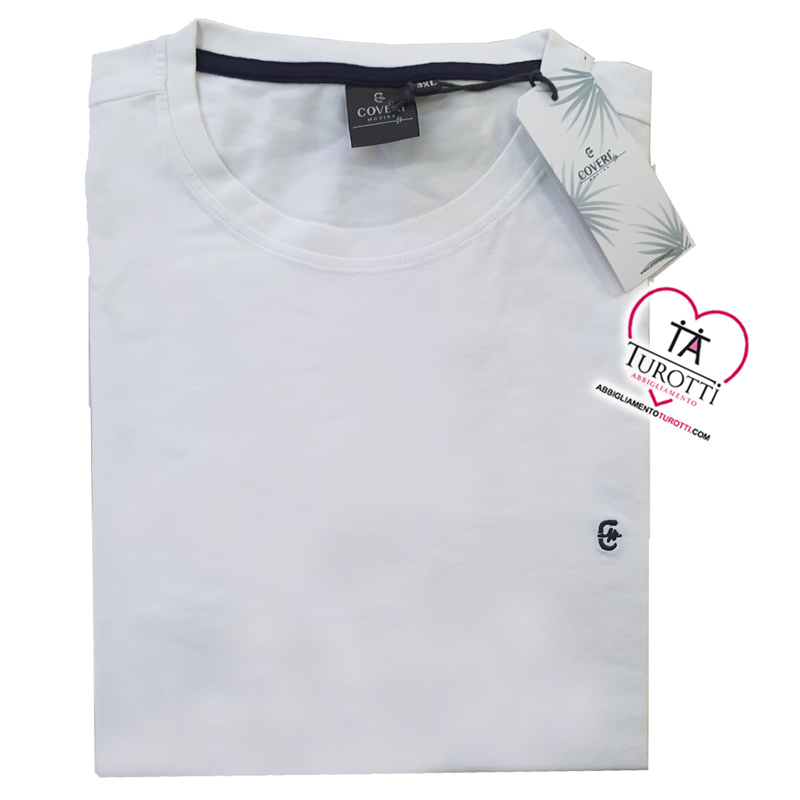 Coveri Moving T Shirt conformata manica corta uomo cotone art. OTJ2030 - immagine 2