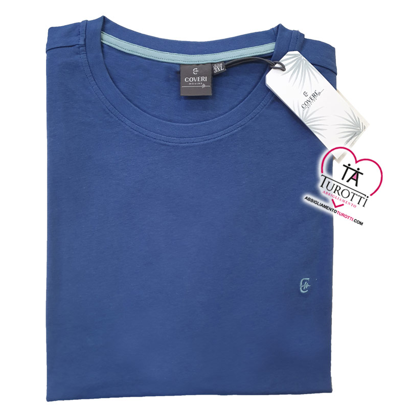 Coveri Moving T Shirt conformata manica corta uomo cotone art. OTJ2030 - immagine 3